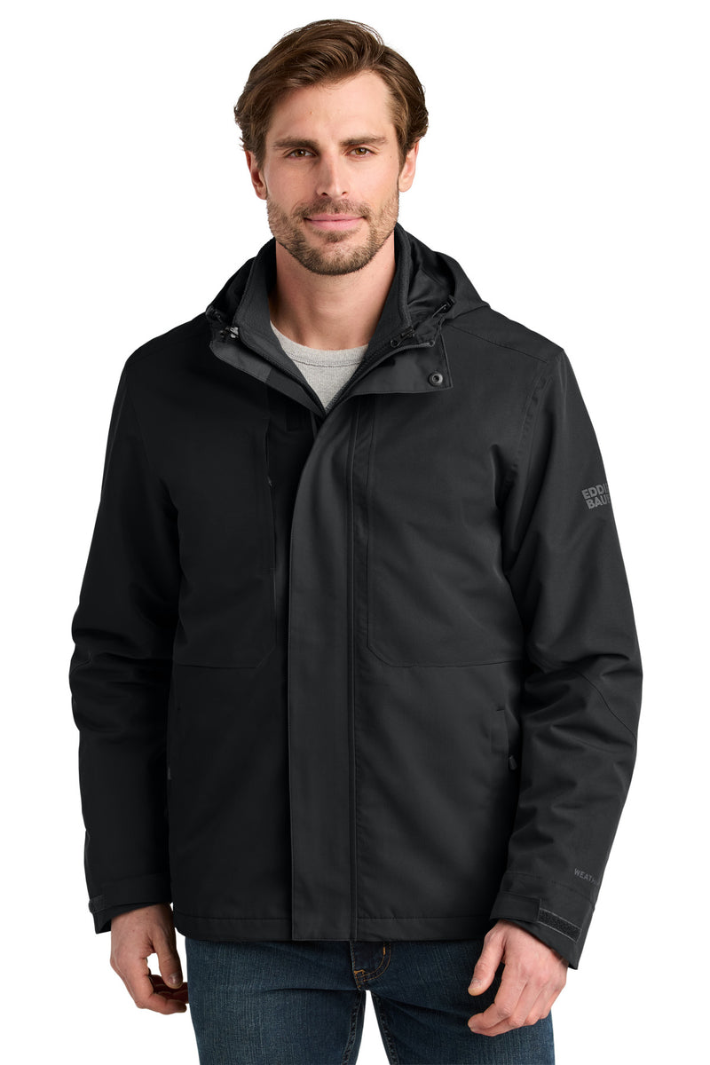 Eddie Bauer WeatherEdge Ridge 3-in-1 Jacket - Black