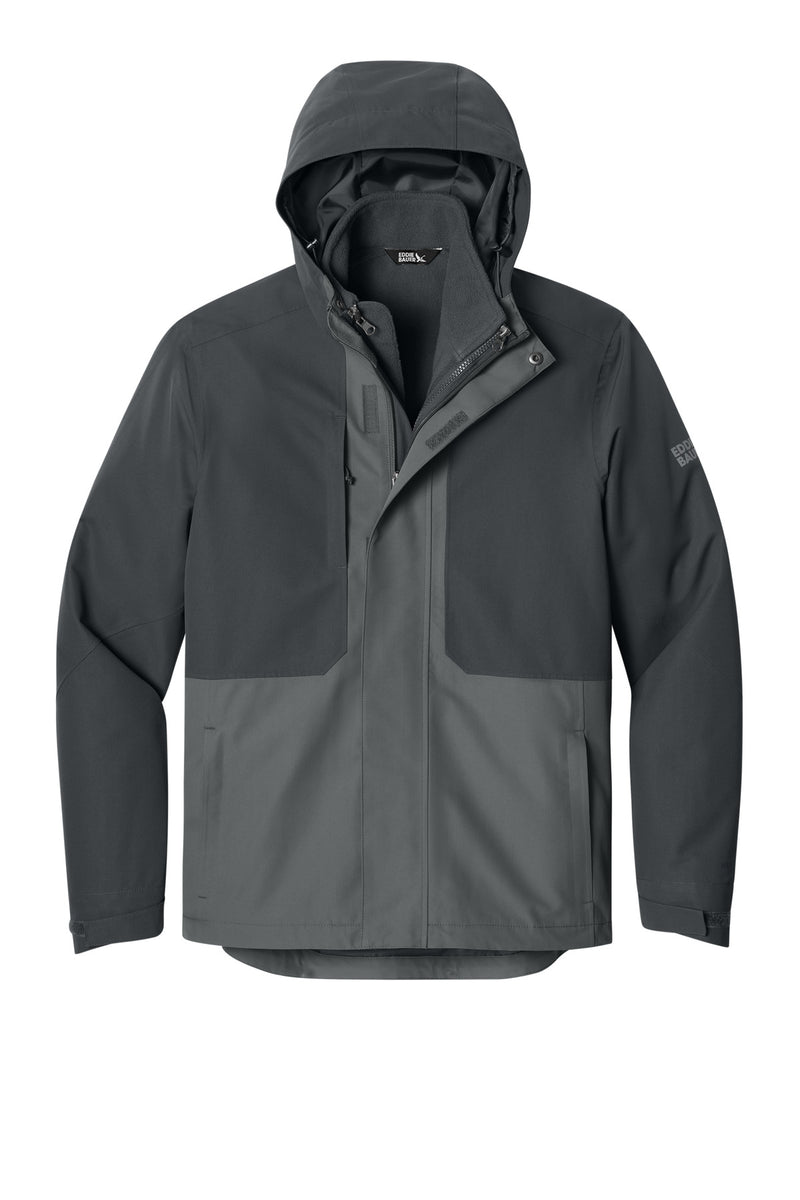 Eddie Bauer WeatherEdge Ridge 3-in-1 Jacket - Grey Steel/ Metal Grey
