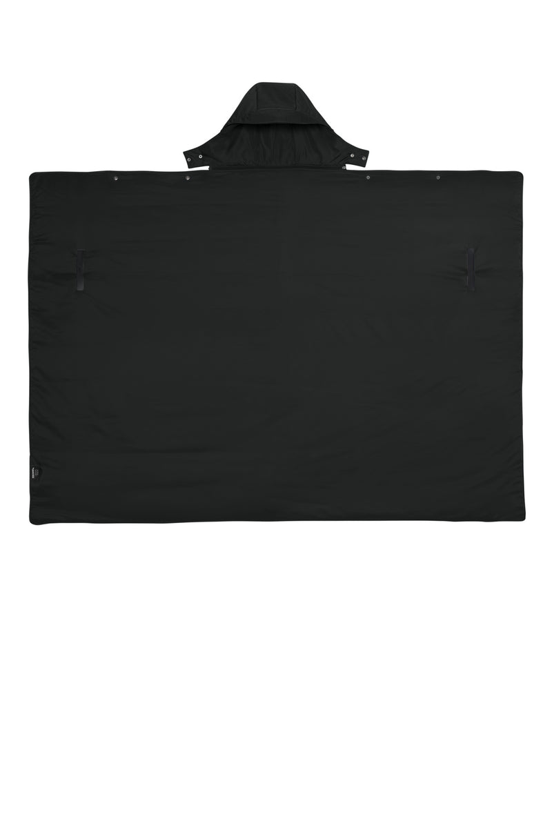 Eddie Bauer Puffy Camp Poncho - Black
