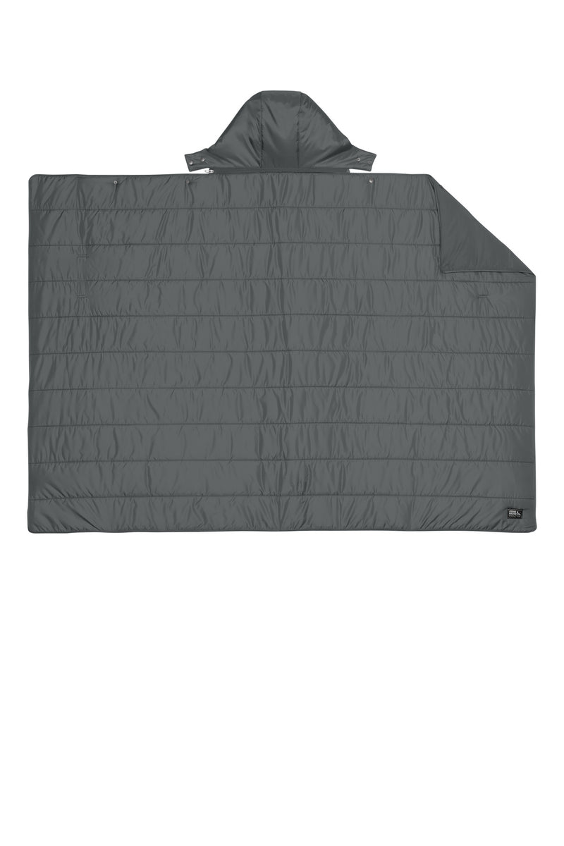 Eddie Bauer Puffy Camp Poncho - Metal Grey
