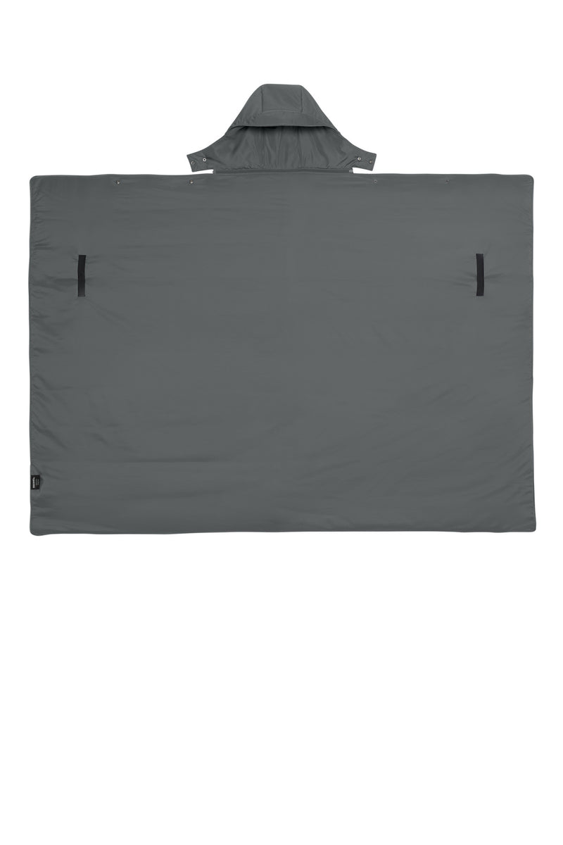 Eddie Bauer Puffy Camp Poncho - Metal Grey
