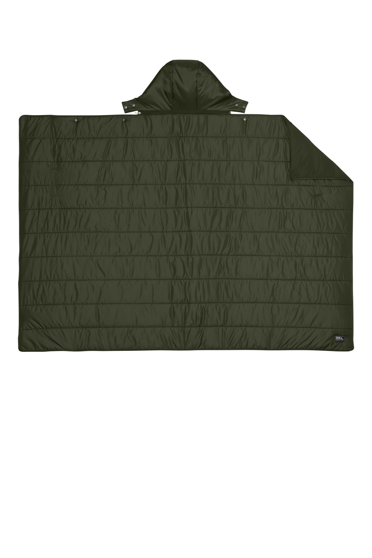 Eddie Bauer Puffy Camp Poncho - Olive Green
