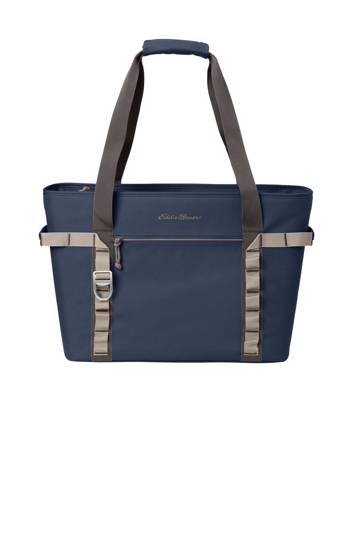 Eddie Bauer Max Cool Tote Cooler - River Blue Navy/ Chrome
