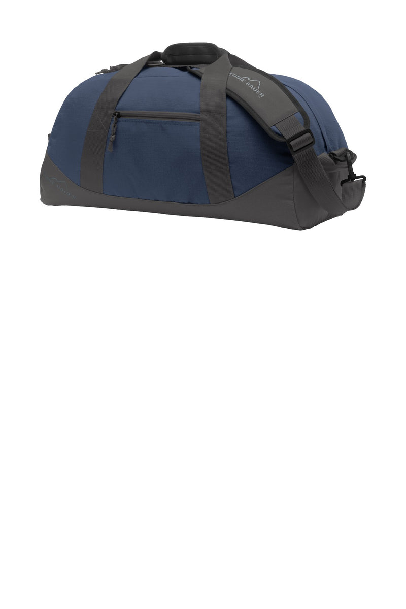 Eddie Bauer Medium Ripstop Duffel - Coast Blue/ Grey Steel