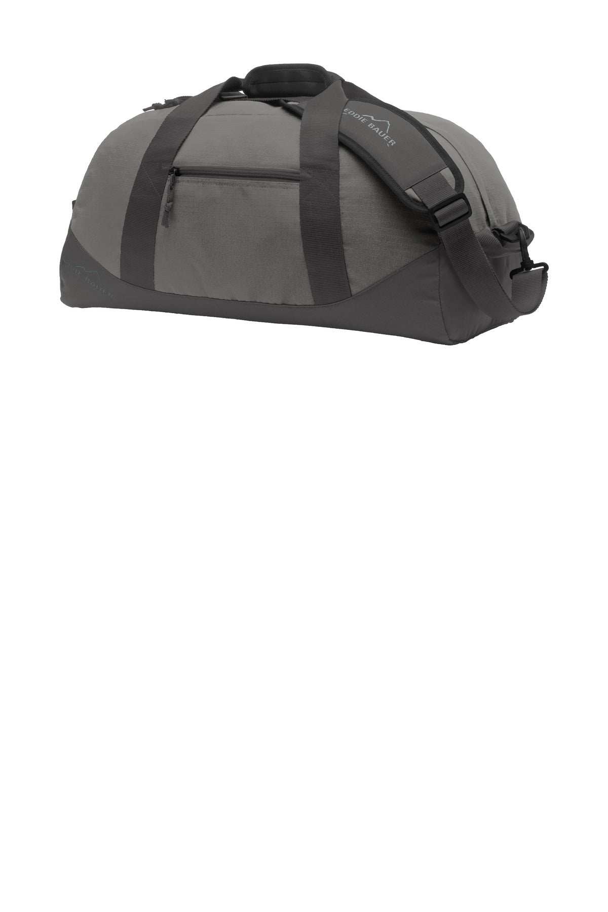 Eddie Bauer Medium Ripstop Duffel - Pewter Grey/ Grey Steel