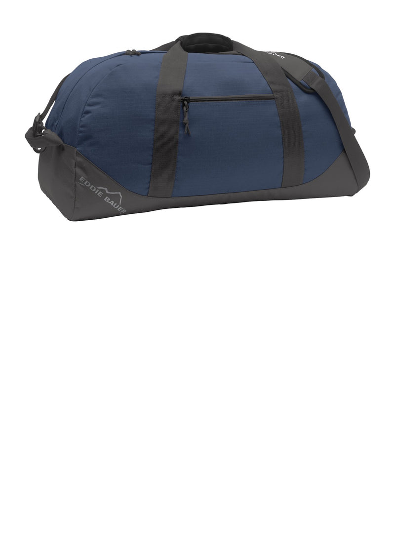 Eddie Bauer Large Ripstop Duffel - Coast Blue/ Grey Steel
