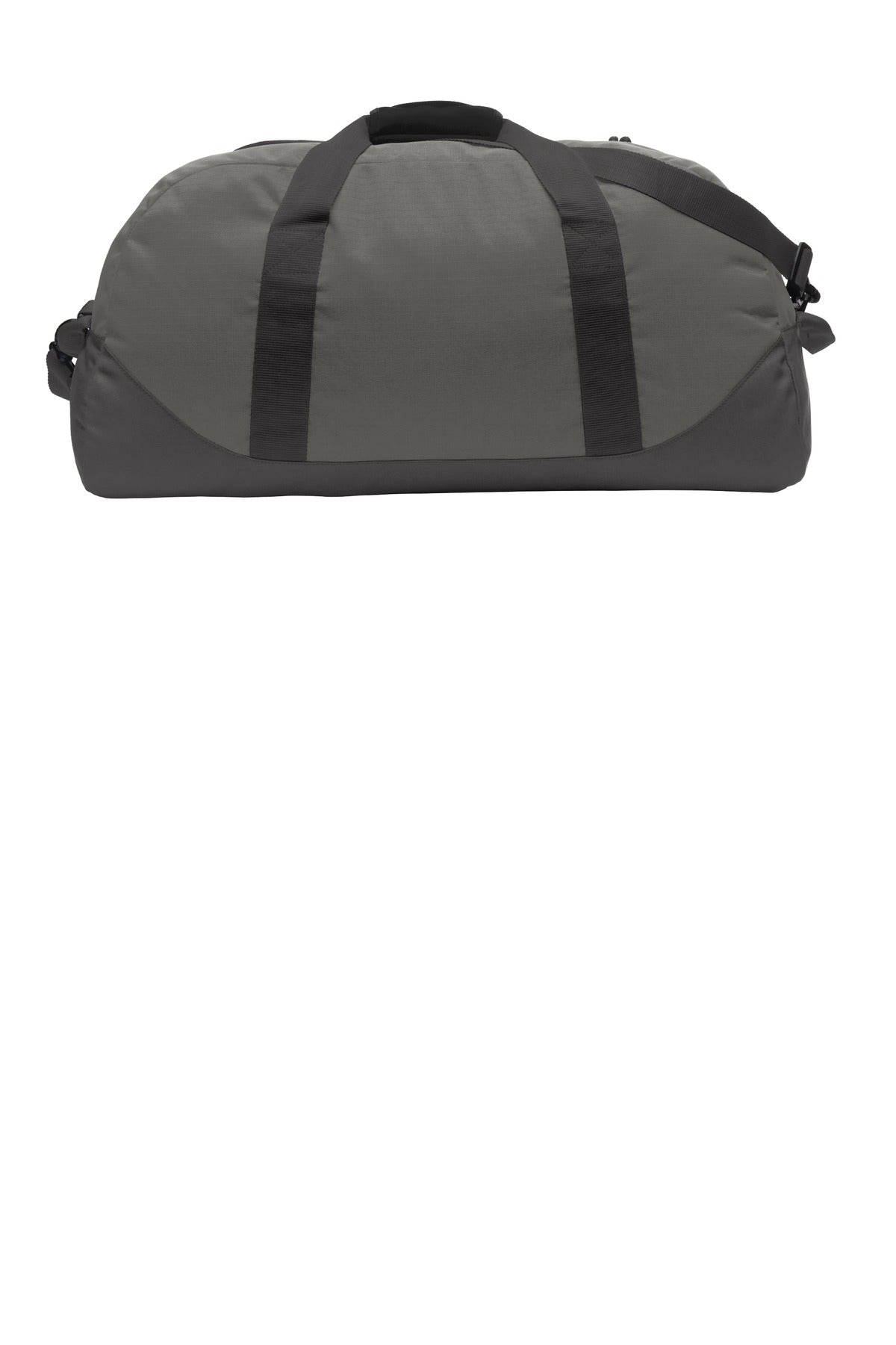 Eddie Bauer Large Ripstop Duffel - Pewter Grey/ Grey Steel