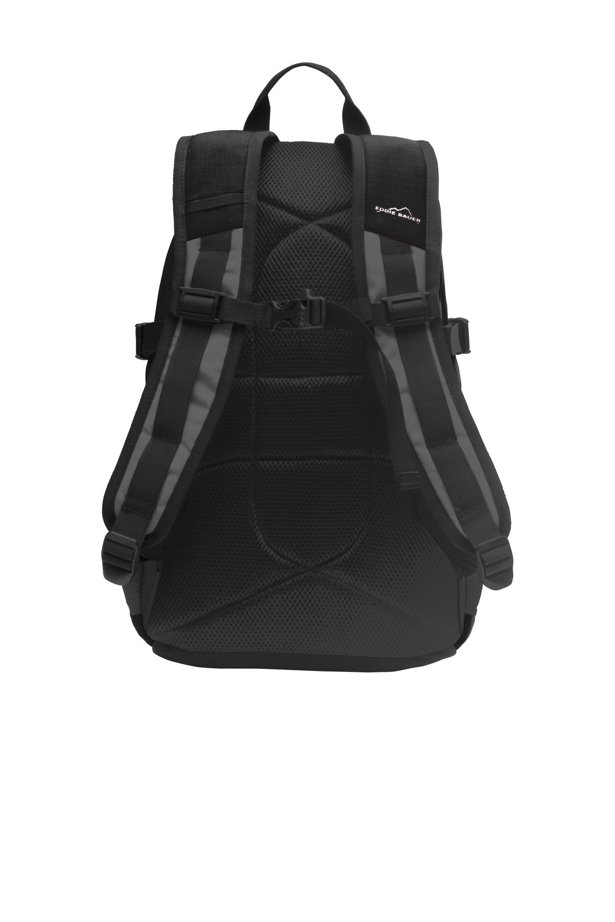 Eddie Bauer Ripstop Backpack - Black/ Grey Steel
