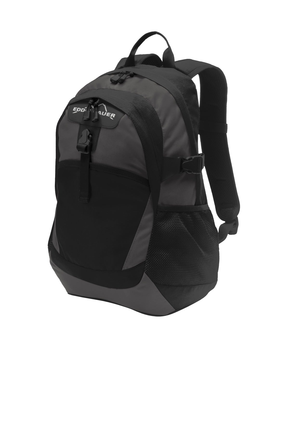 Eddie Bauer Ripstop Backpack - Black/ Grey Steel