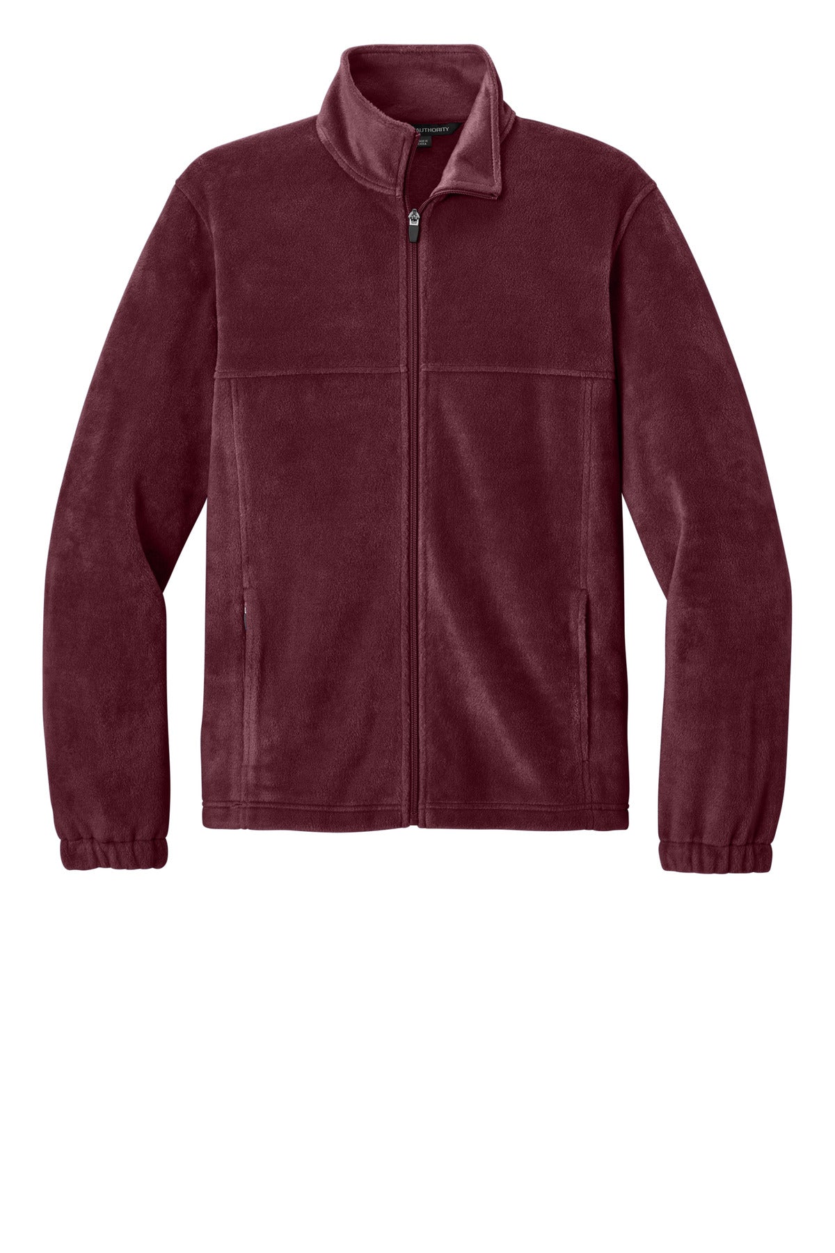 Port Authority Plush Fleece Full-Zip Jacket - Club Burgundy