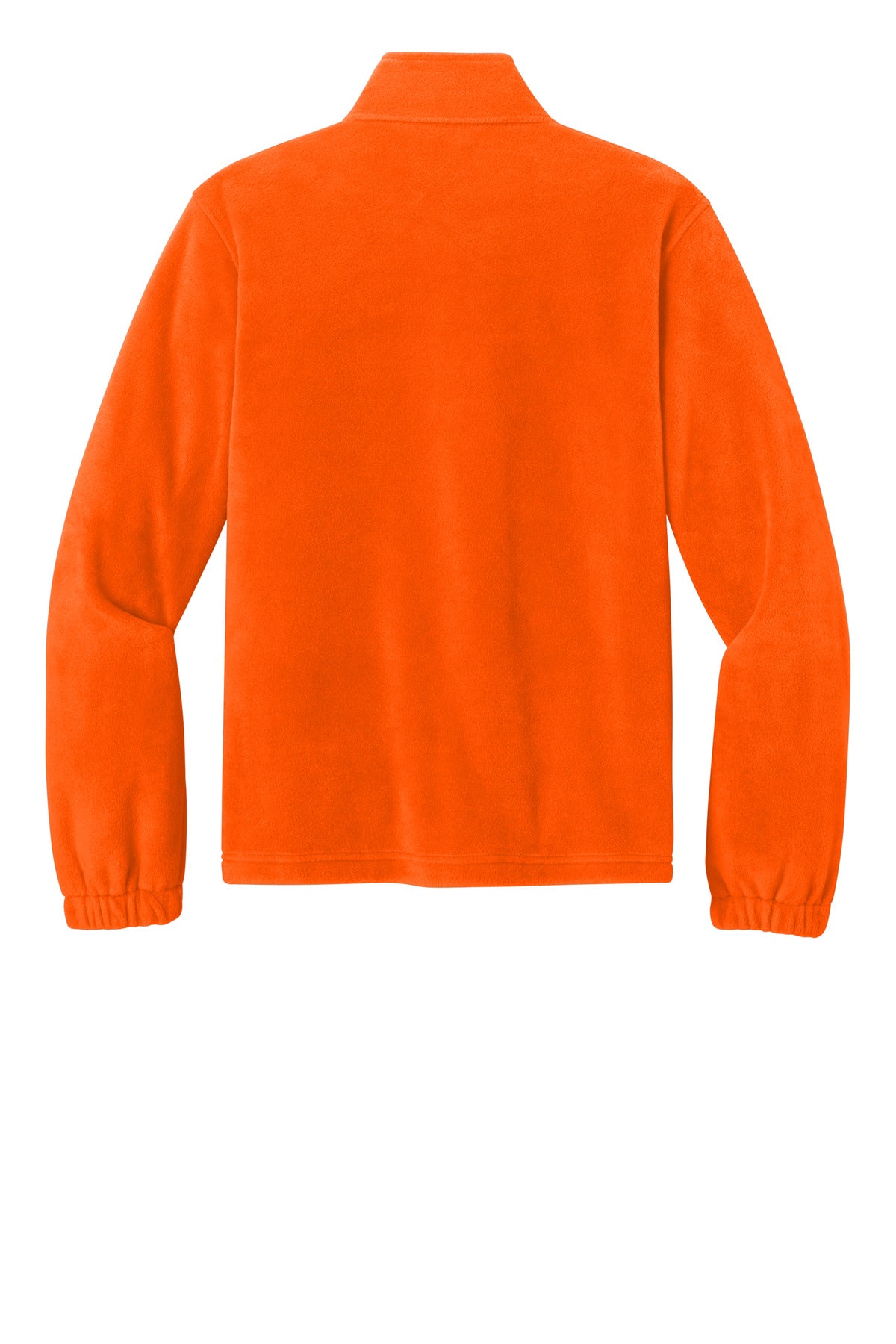 Port Authority Plush Fleece Full-Zip Jacket - S. Orange