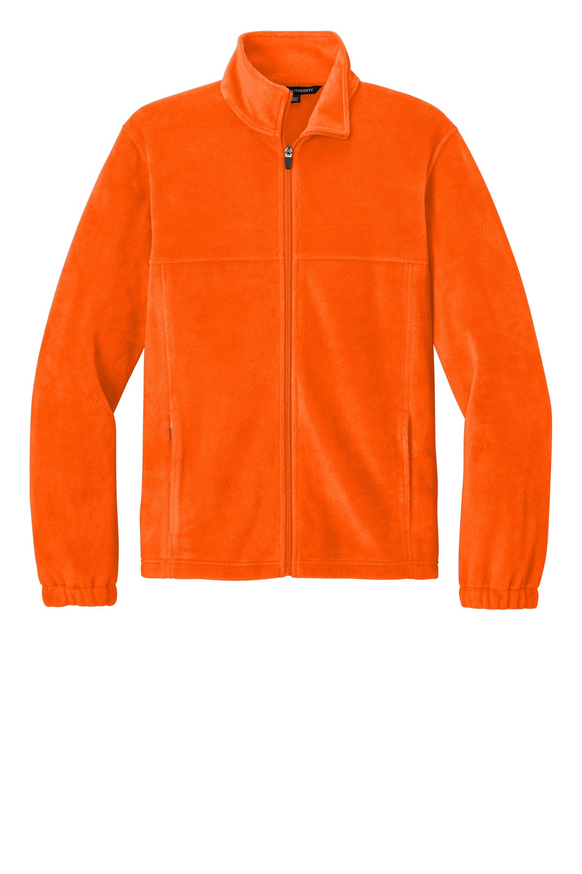 Port Authority Plush Fleece Full-Zip Jacket - S. Orange
