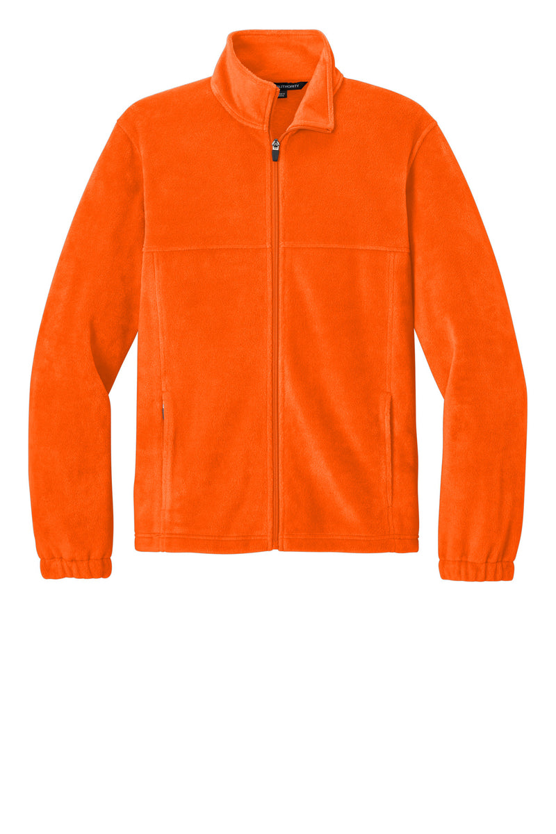 Port Authority Plush Fleece Full-Zip Jacket - S. Orange