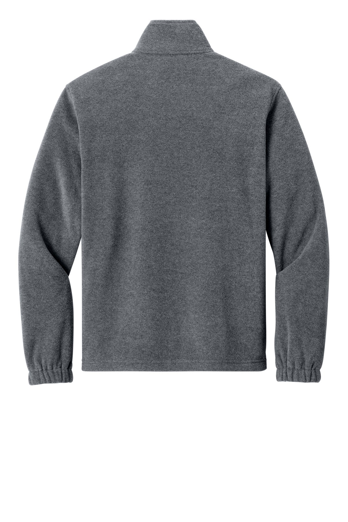 Port Authority Plush Fleece Full-Zip Jacket - Storm Grey Heather