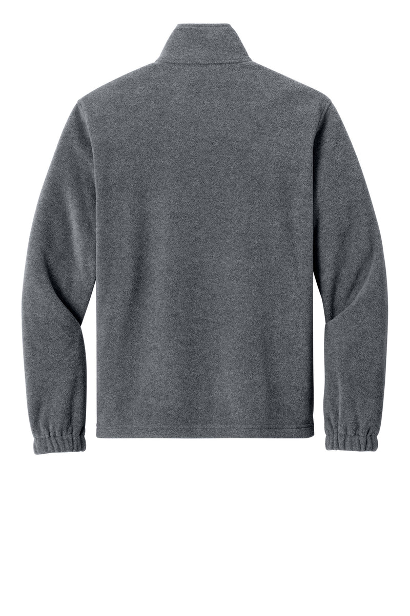 Port Authority Plush Fleece Full-Zip Jacket - Storm Grey Heather