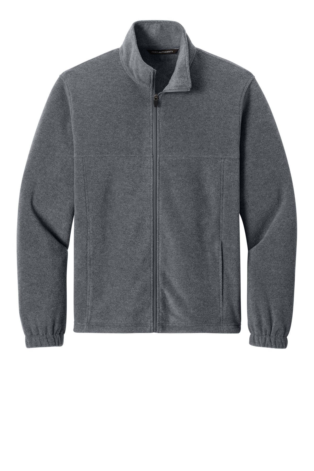Port Authority Plush Fleece Full-Zip Jacket - Storm Grey Heather