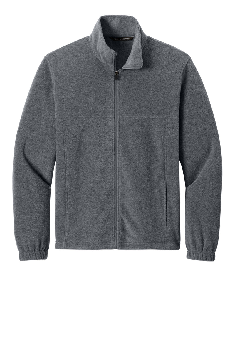 Port Authority Plush Fleece Full-Zip Jacket - Storm Grey Heather