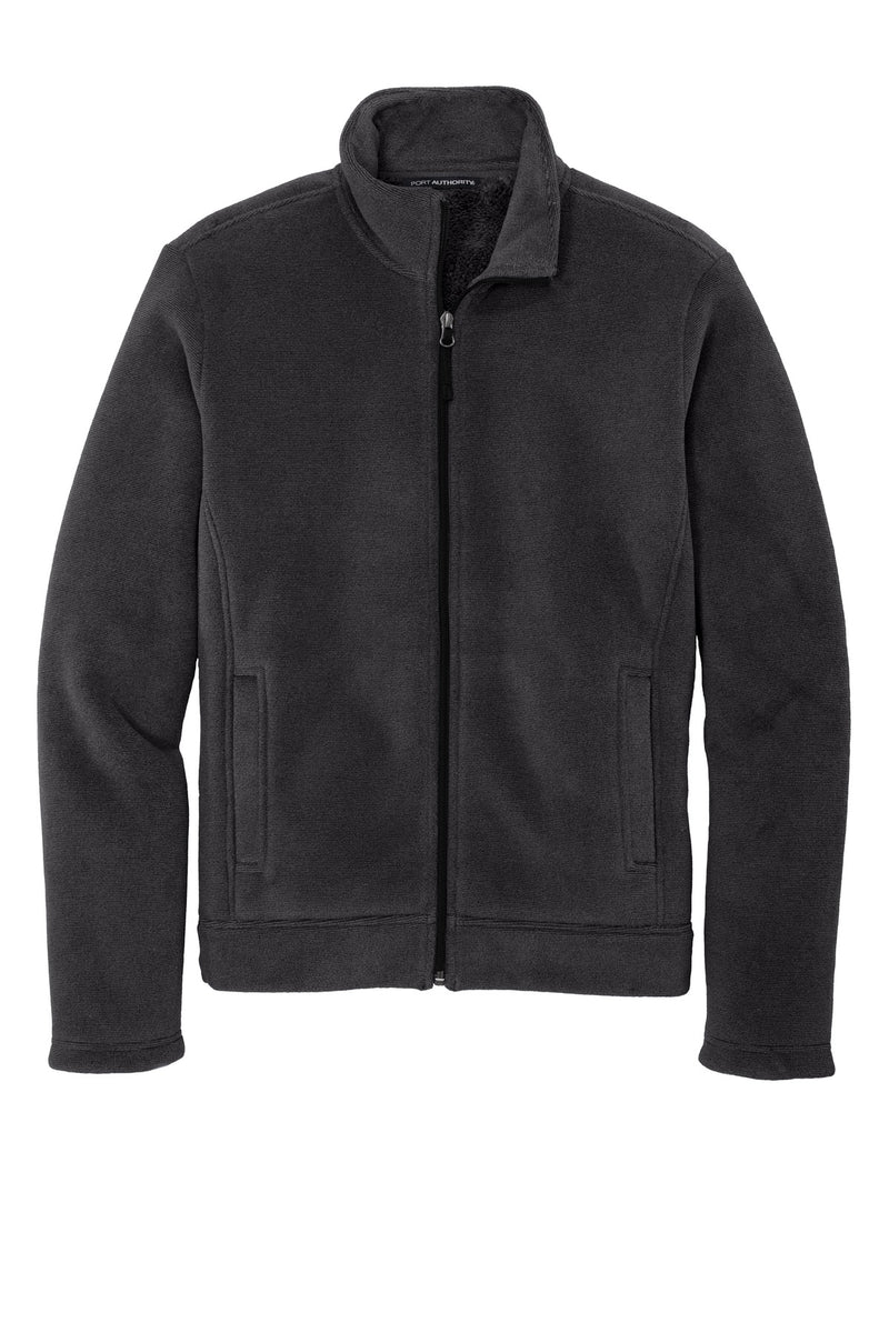 Port Authority  Ultra Warm Brushed Fleece Jacket - Graphite/ Deep Black