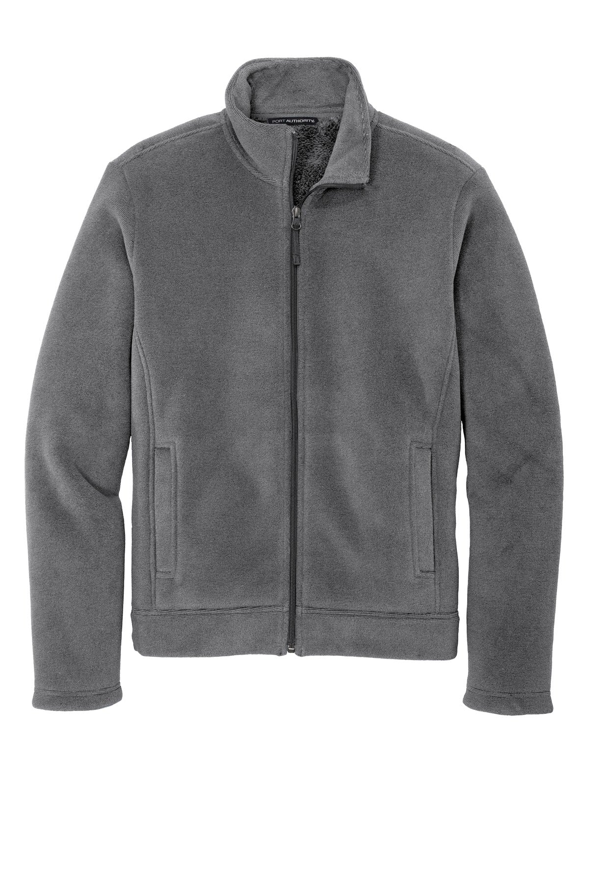 Port Authority  Ultra Warm Brushed Fleece Jacket - Gusty Grey/ Sterling Grey