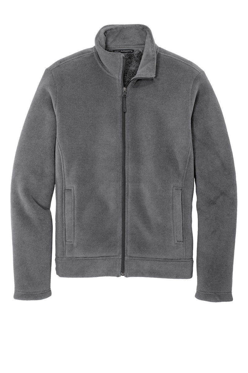 Port Authority  Ultra Warm Brushed Fleece Jacket - Gusty Grey/ Sterling Grey