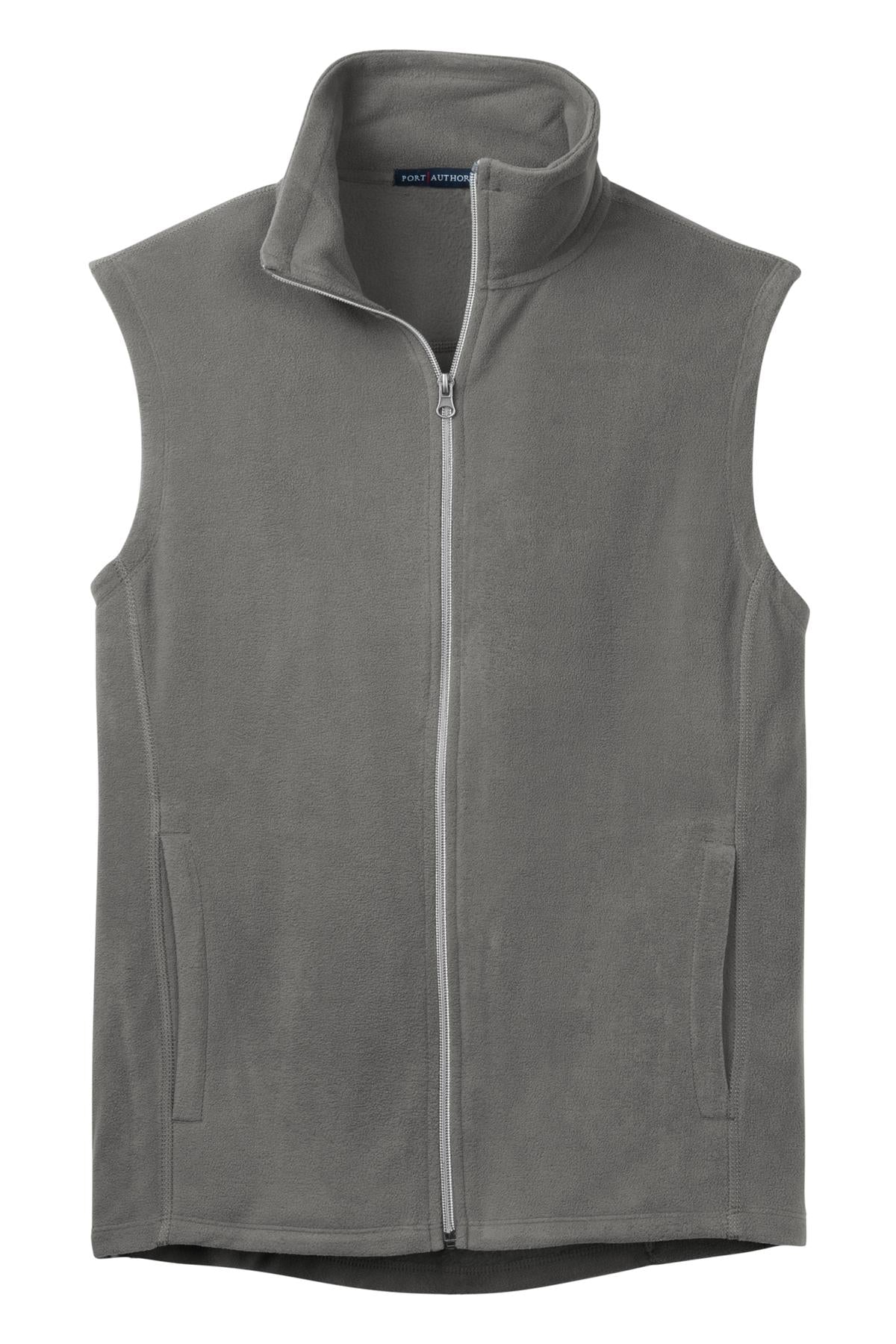 Port Authority Microfleece Vest - Pearl Grey