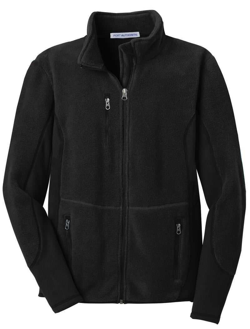 Port Authority R-Tek Pro Fleece Full-Zip Jacket - Black/ Black