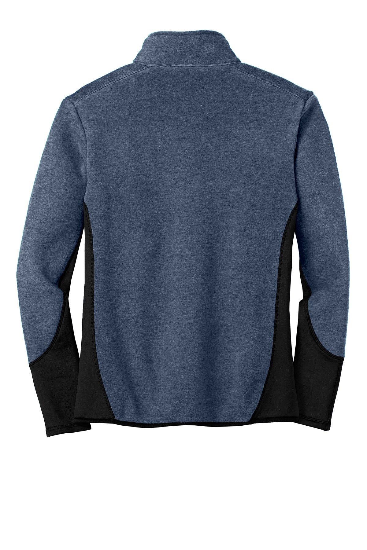 Port Authority R-Tek Pro Fleece Full-Zip Jacket - Navy Heather/ Black