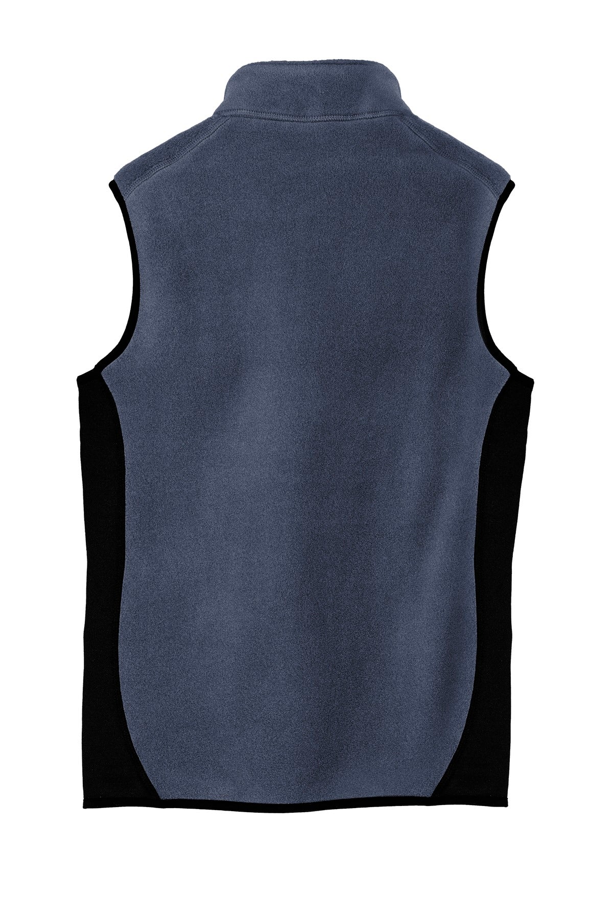 Port Authority R-Tek Pro Fleece Full-Zip Vest - Navy Heather/ Black