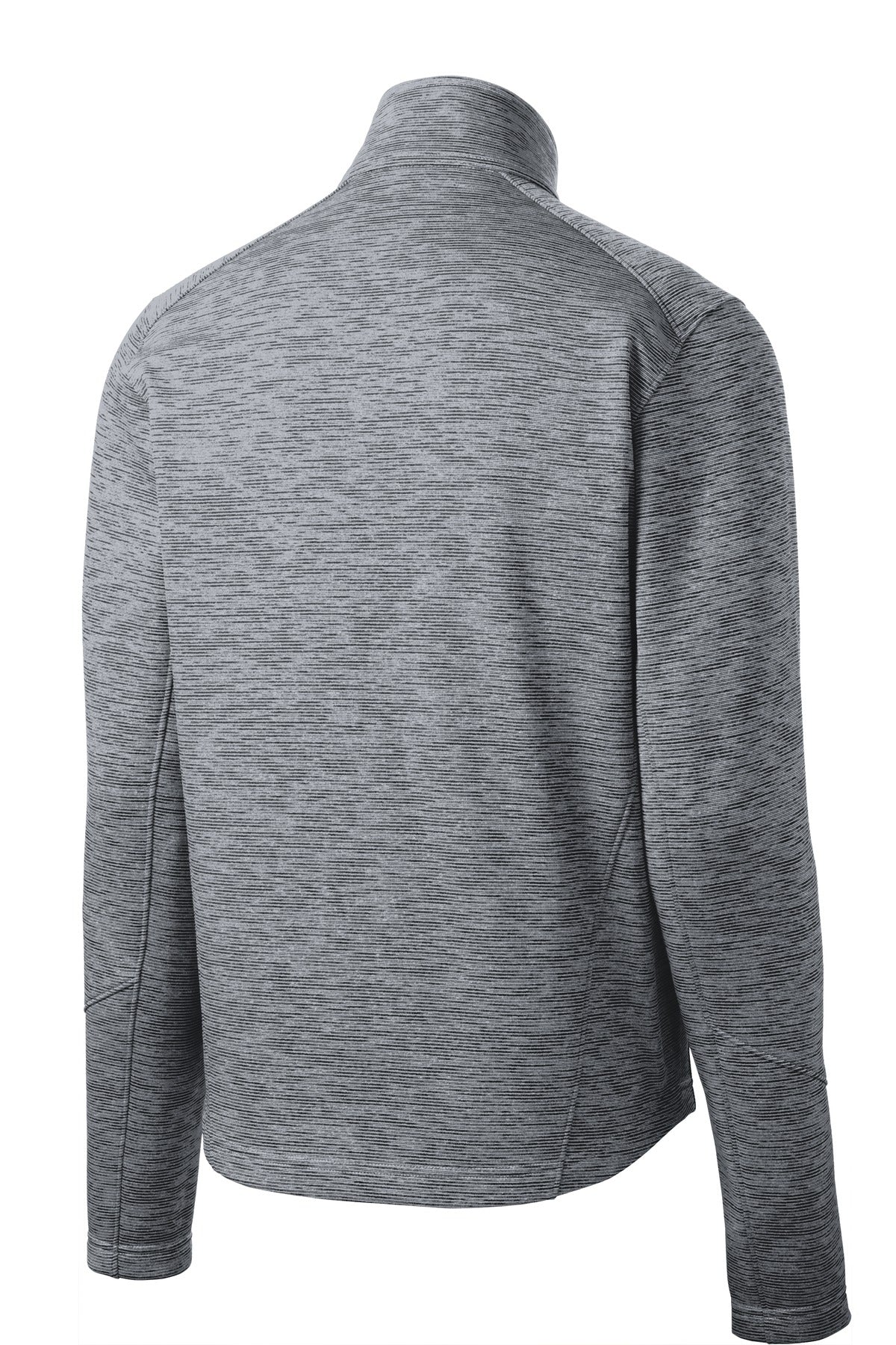 Port Authority Digi Stripe Fleece Jacket - Grey