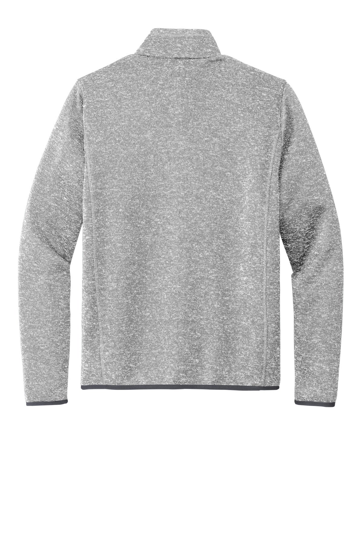 Port Authority Sweater Fleece Jacket - Grey Heather
