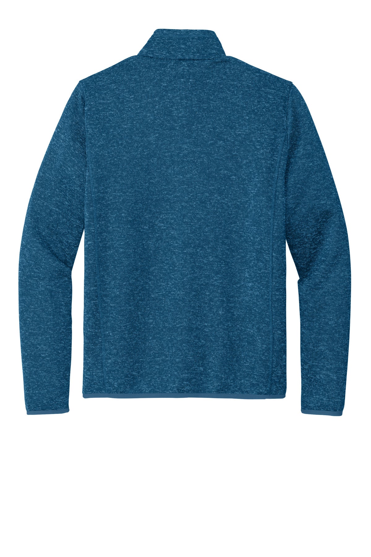 Port Authority Sweater Fleece Jacket - Medium Blue Heather