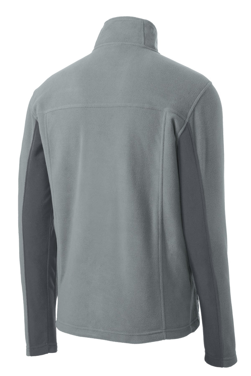 Port Authority Summit Fleece Full-Zip Jacket - Frost Grey/ Magnet