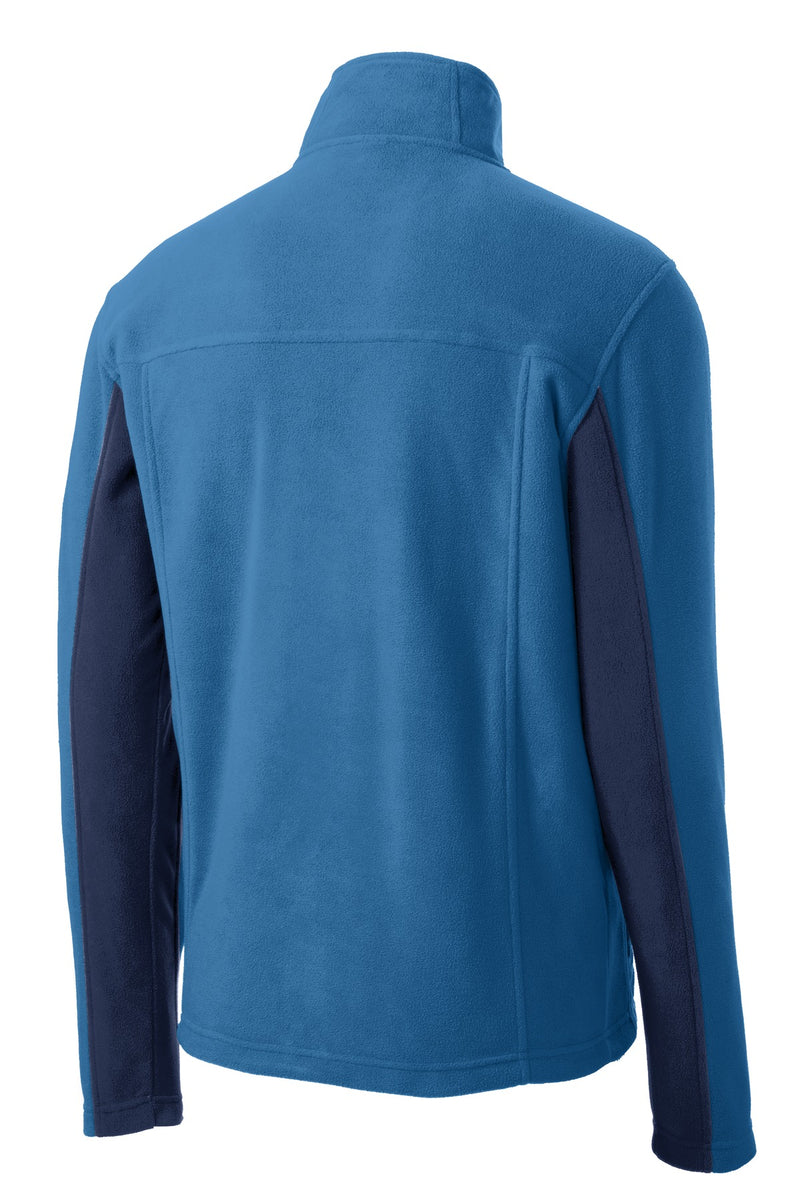 Port Authority Summit Fleece Full-Zip Jacket - Regal Blue/ Dress Blue Navy