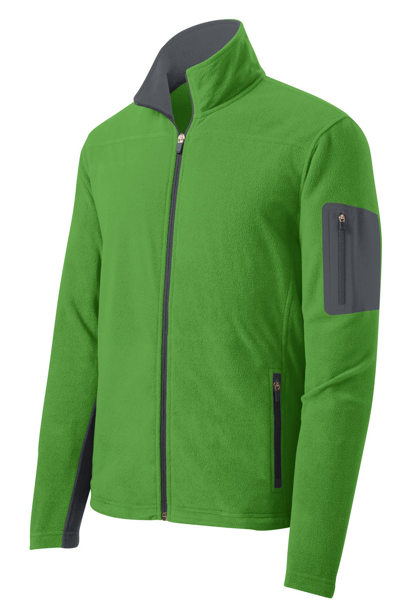 Port Authority Summit Fleece Full-Zip Jacket - Vine Green/ Magnet