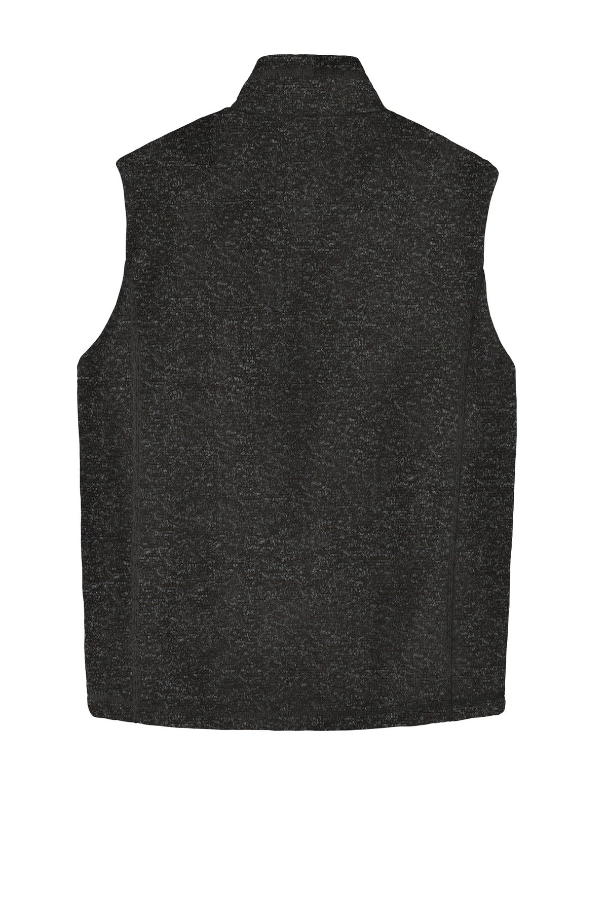 Port Authority  Sweater Fleece Vest - Black Heather