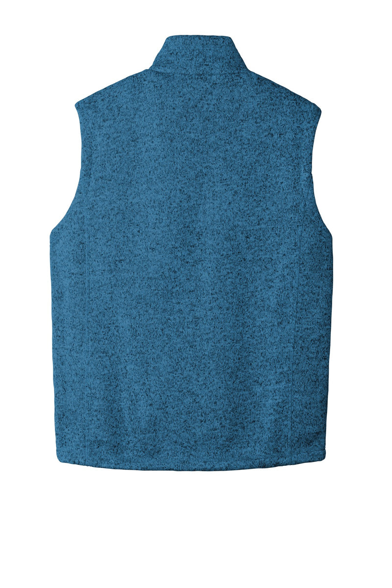 Port Authority  Sweater Fleece Vest - Medium Blue Heather