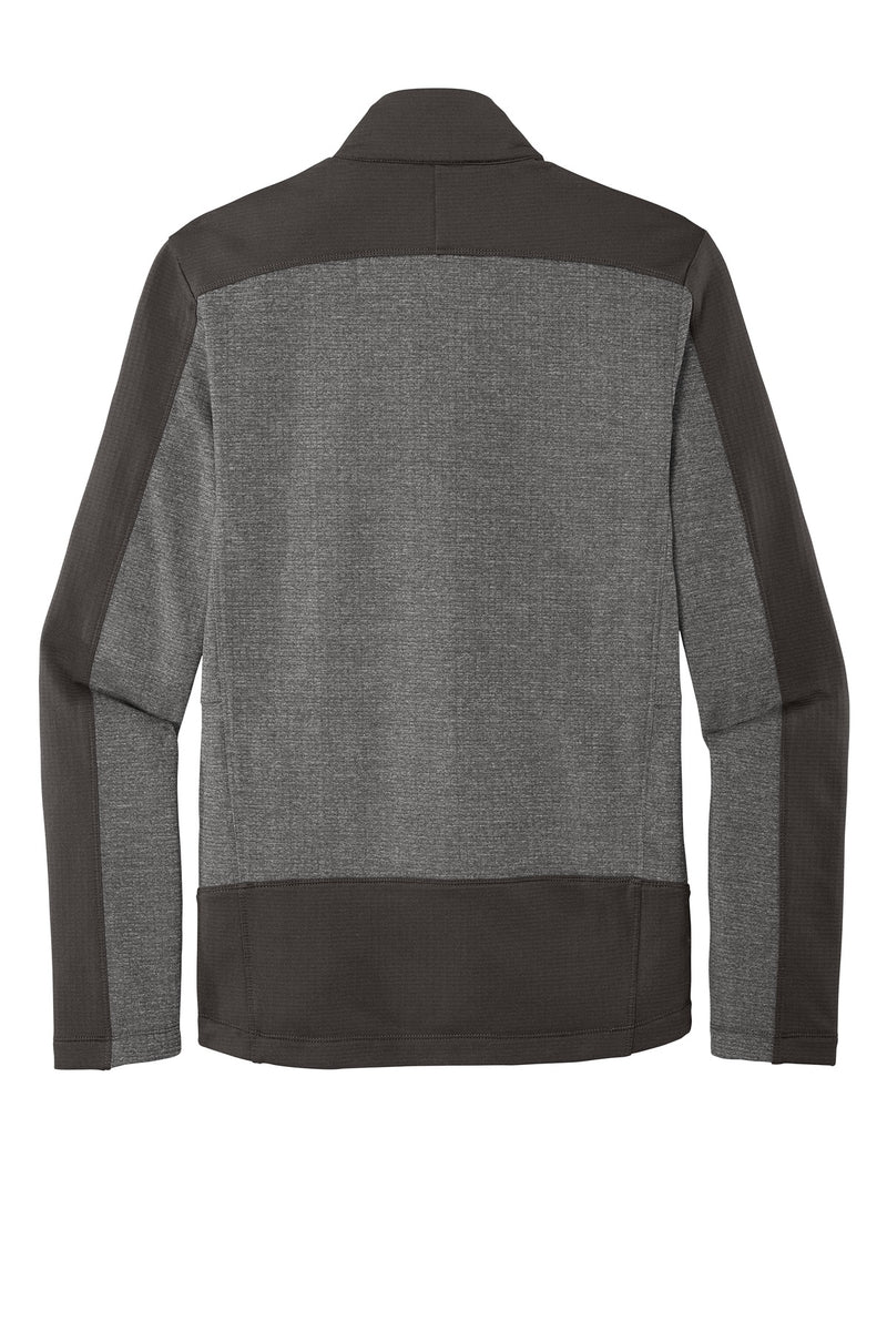 Port Authority  Grid Fleece Jacket - Grey Smoke Heather/ Grey Smoke
