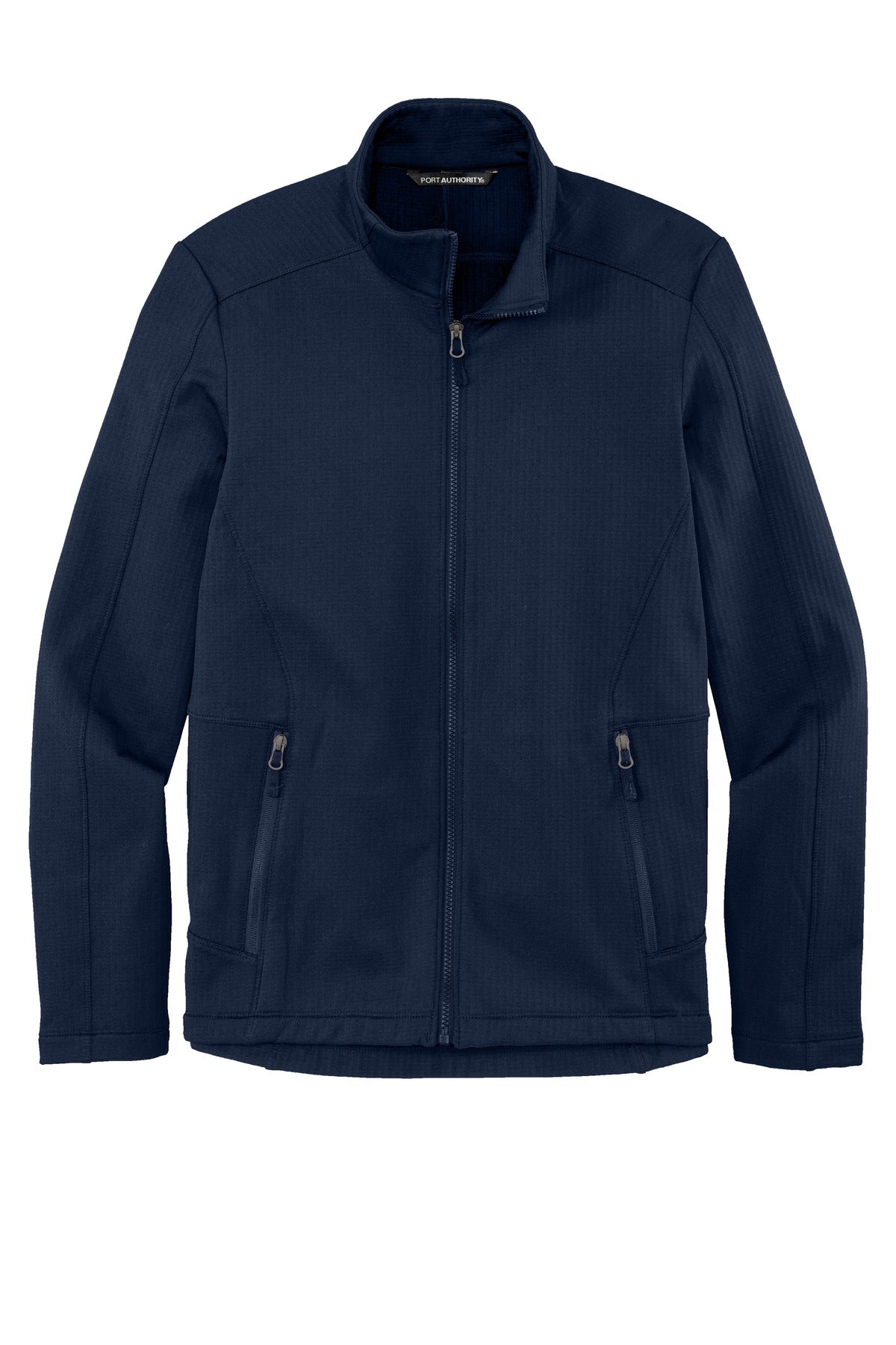Port Authority  Grid Fleece Jacket - River Blue Navy