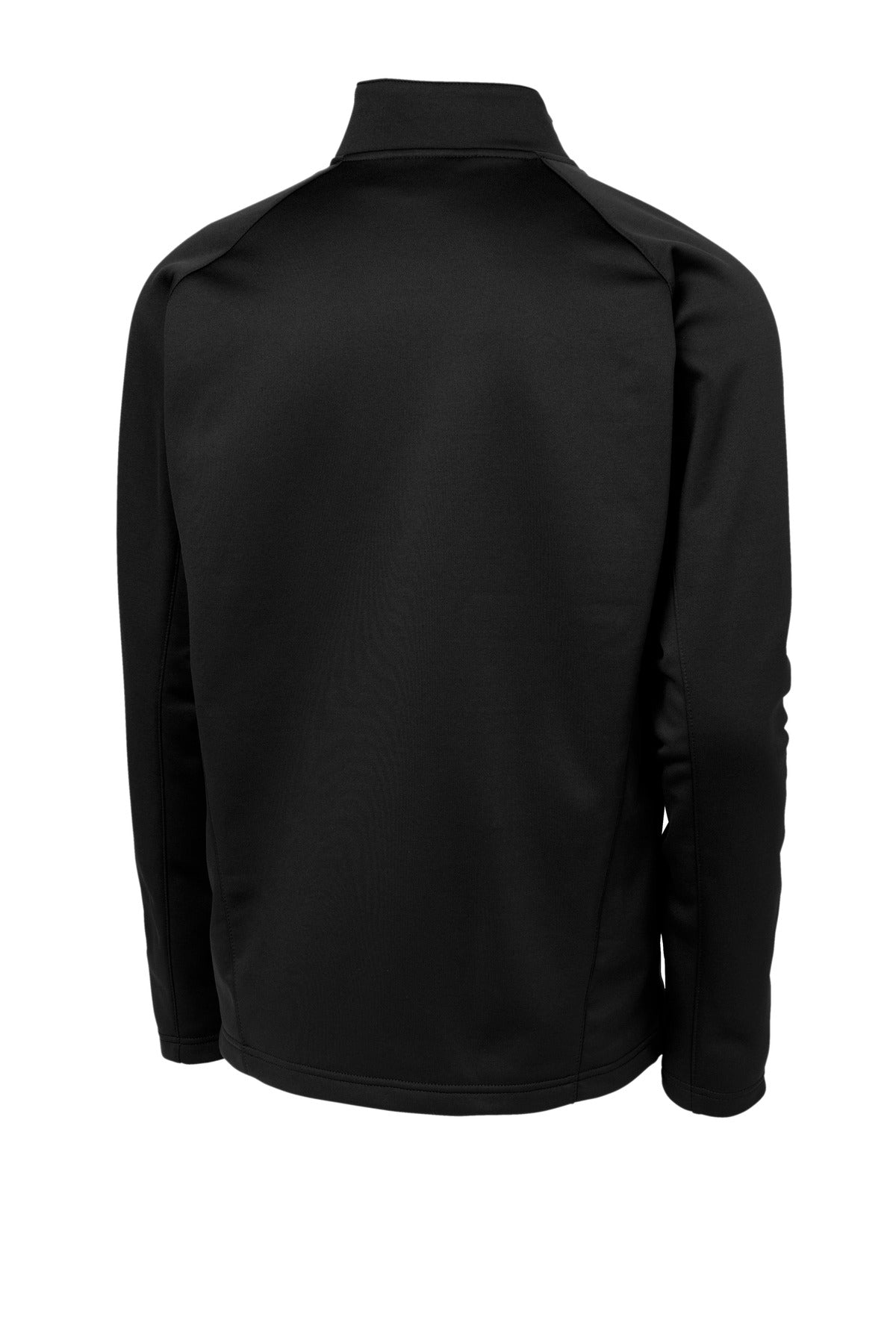 Sport-Tek Sport-Wick Fleece 1/4-Zip Pullover - Black/ Silver