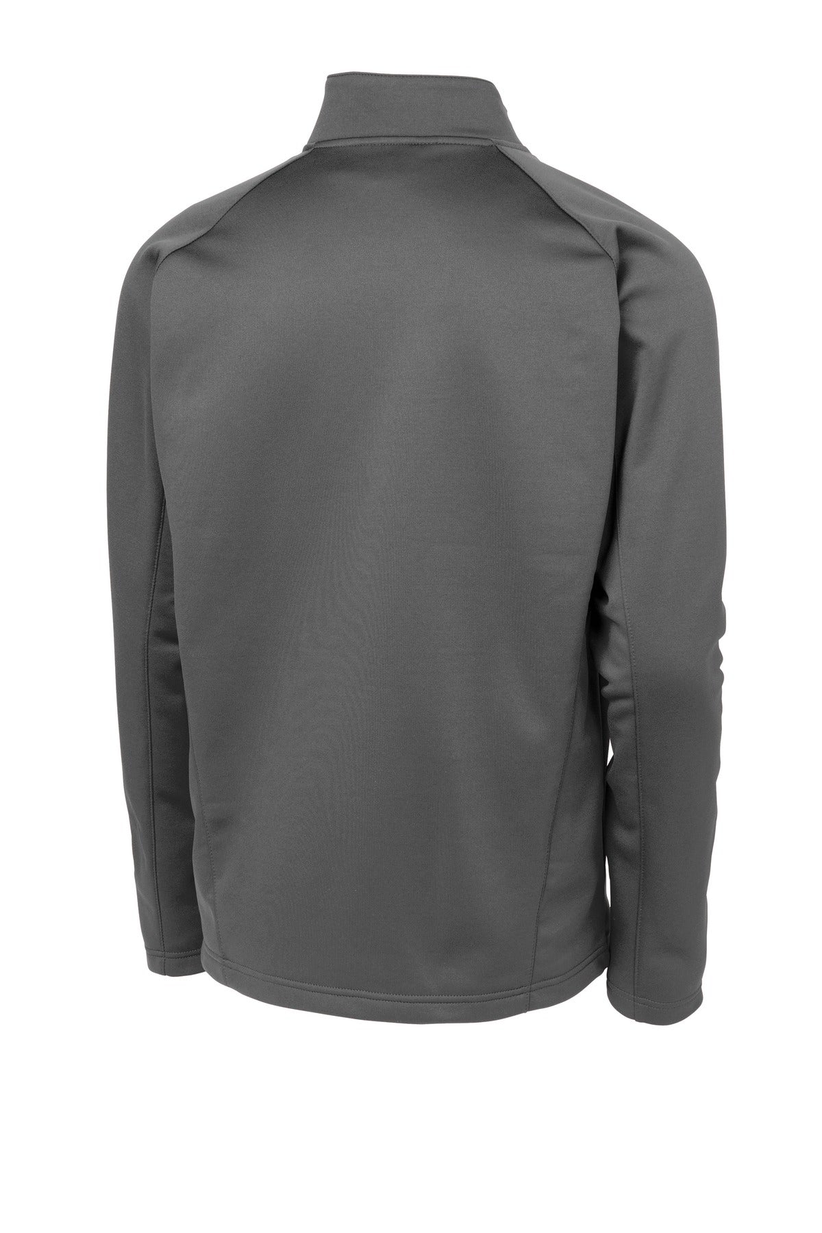 Sport-Tek Sport-Wick Fleece 1/4-Zip Pullover - Dark Smoke Grey/ Black