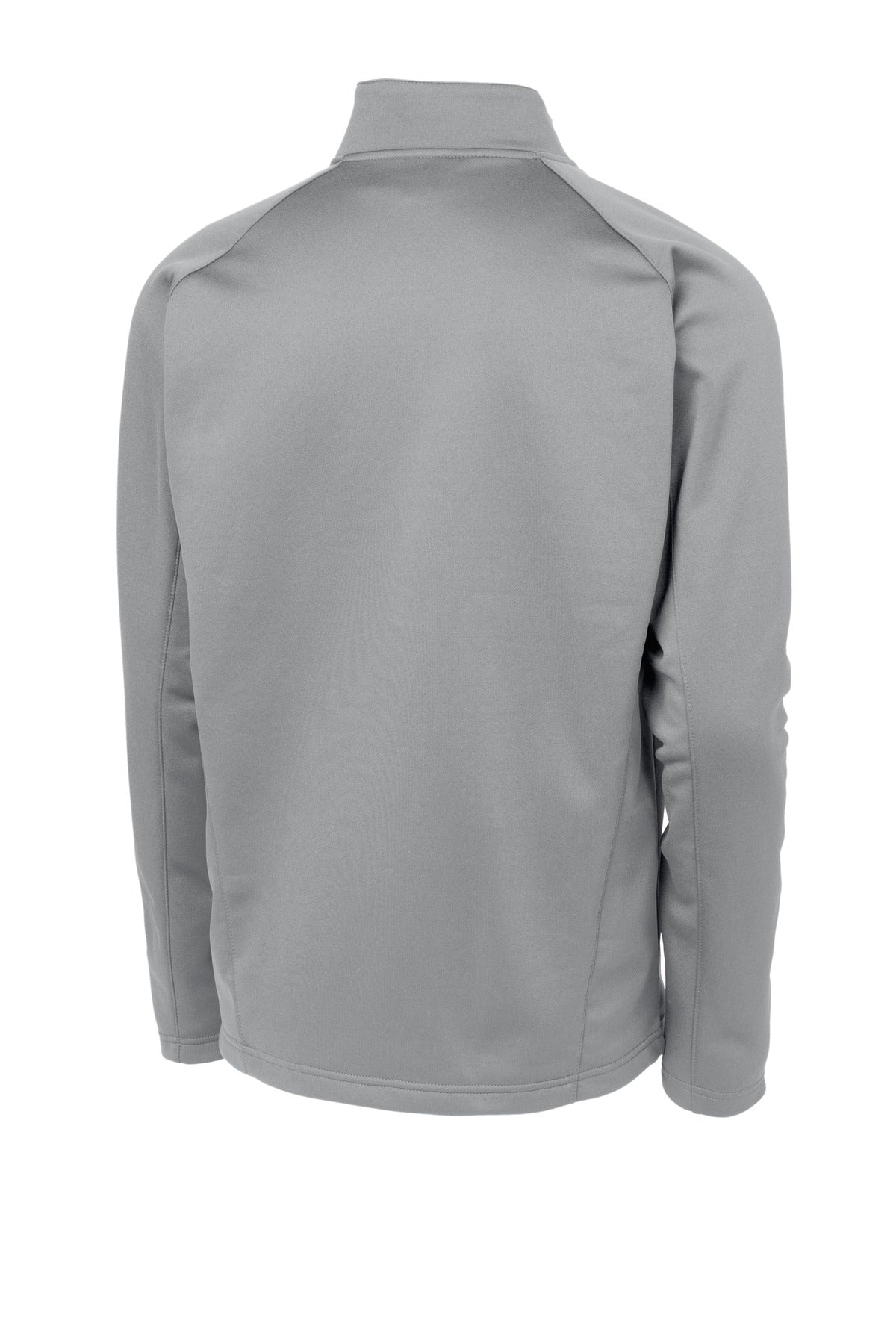 Sport-Tek Sport-Wick Fleece 1/4-Zip Pullover - Silver/ Black