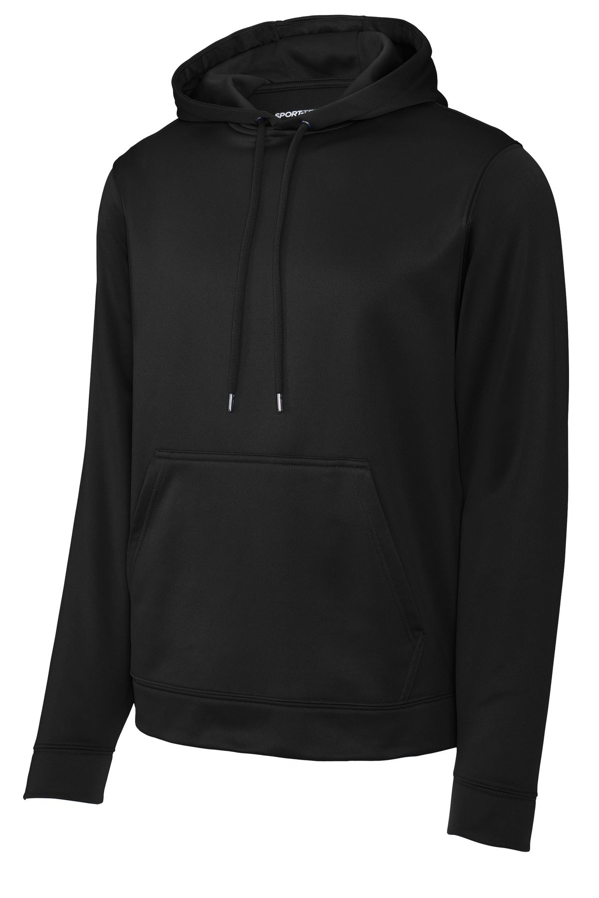 Sport-Tek Sport-Wick Fleece Hooded Pullover - Black