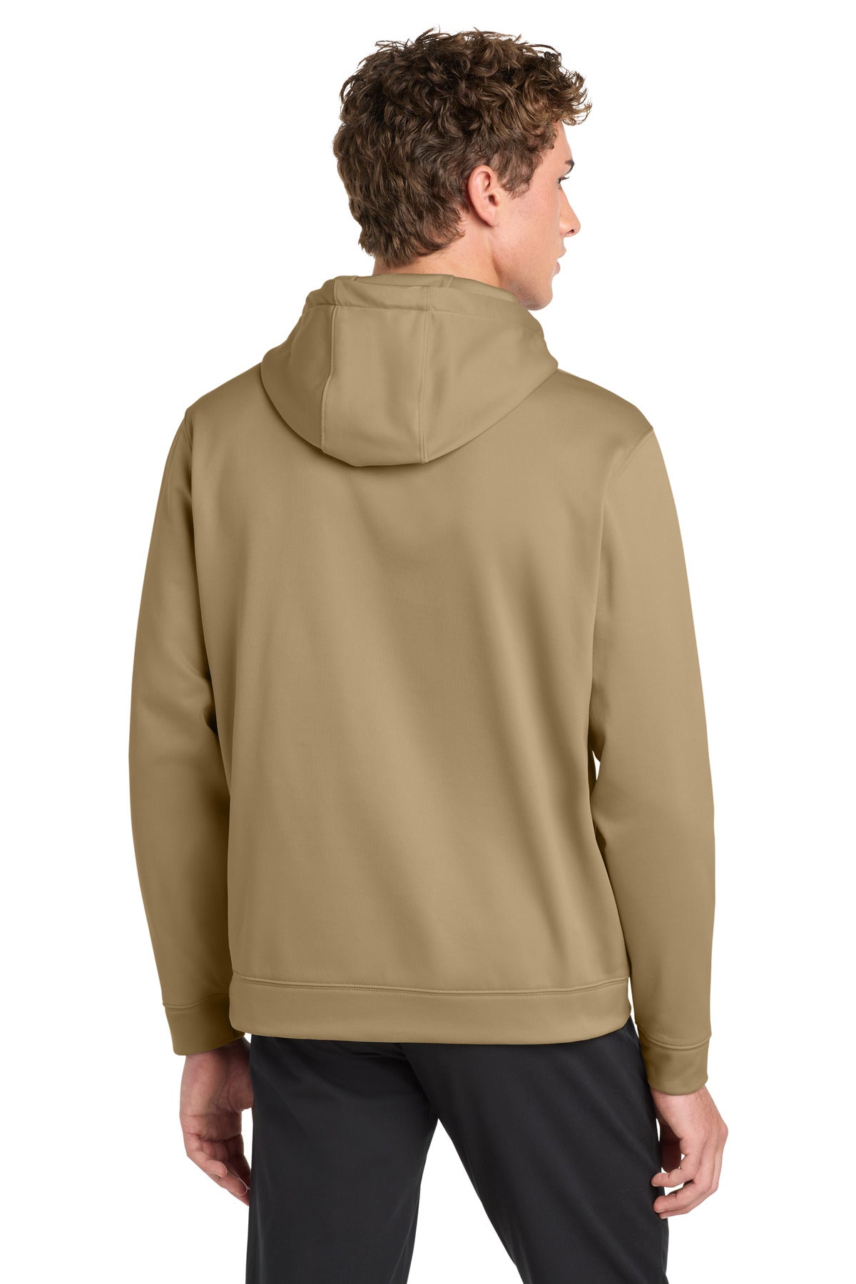 Sport-Tek Sport-Wick Fleece Hooded Pullover - Coyote Brown