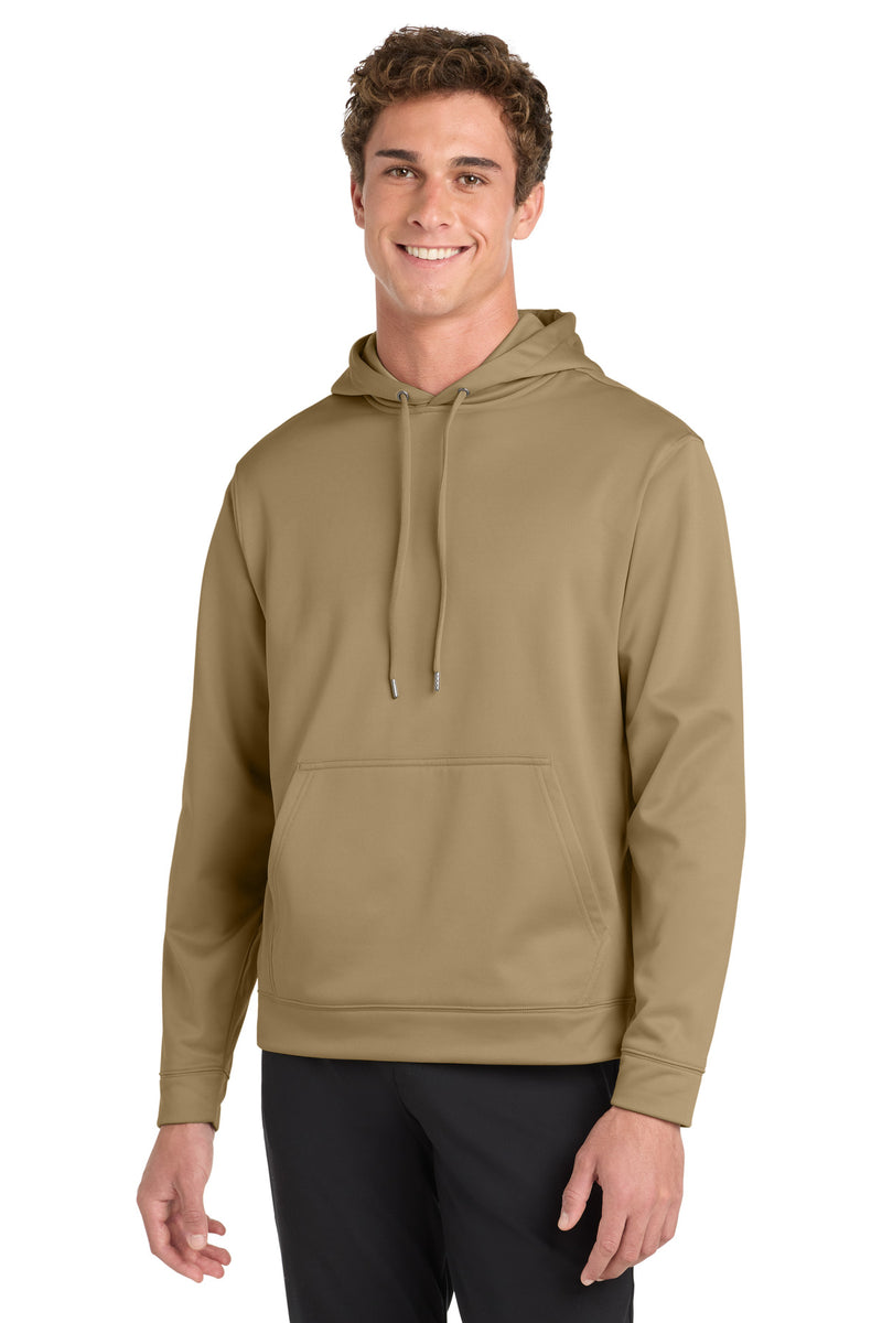 Sport-Tek Sport-Wick Fleece Hooded Pullover - Coyote Brown