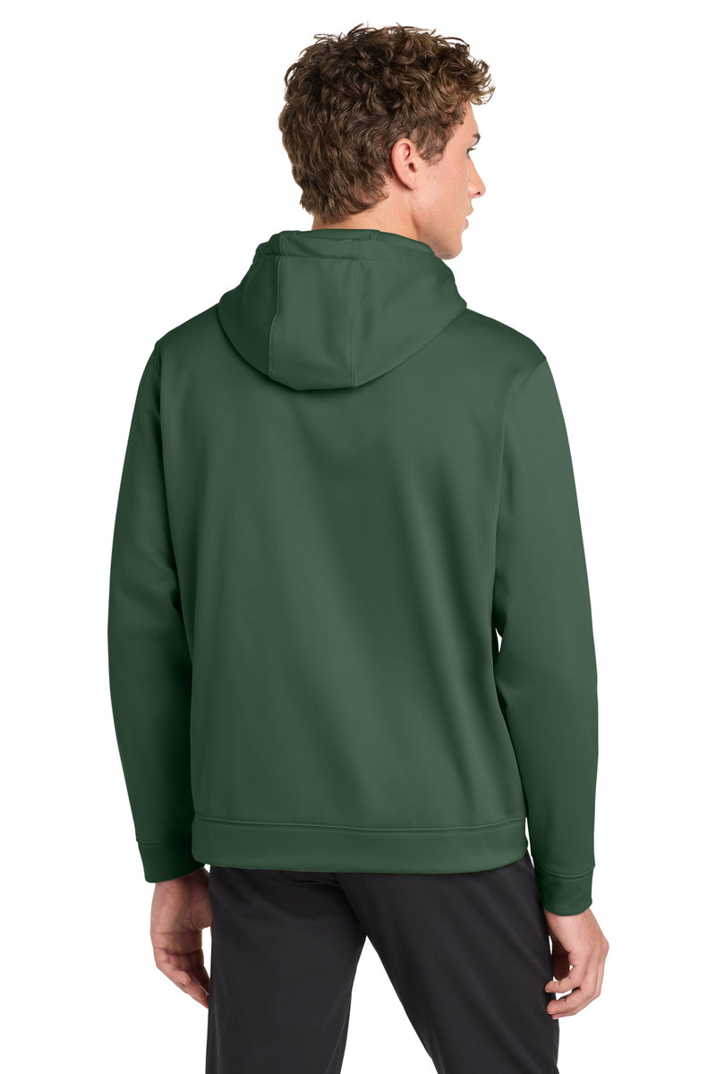 Sport-Tek Sport-Wick Fleece Hooded Pullover - Forest Green