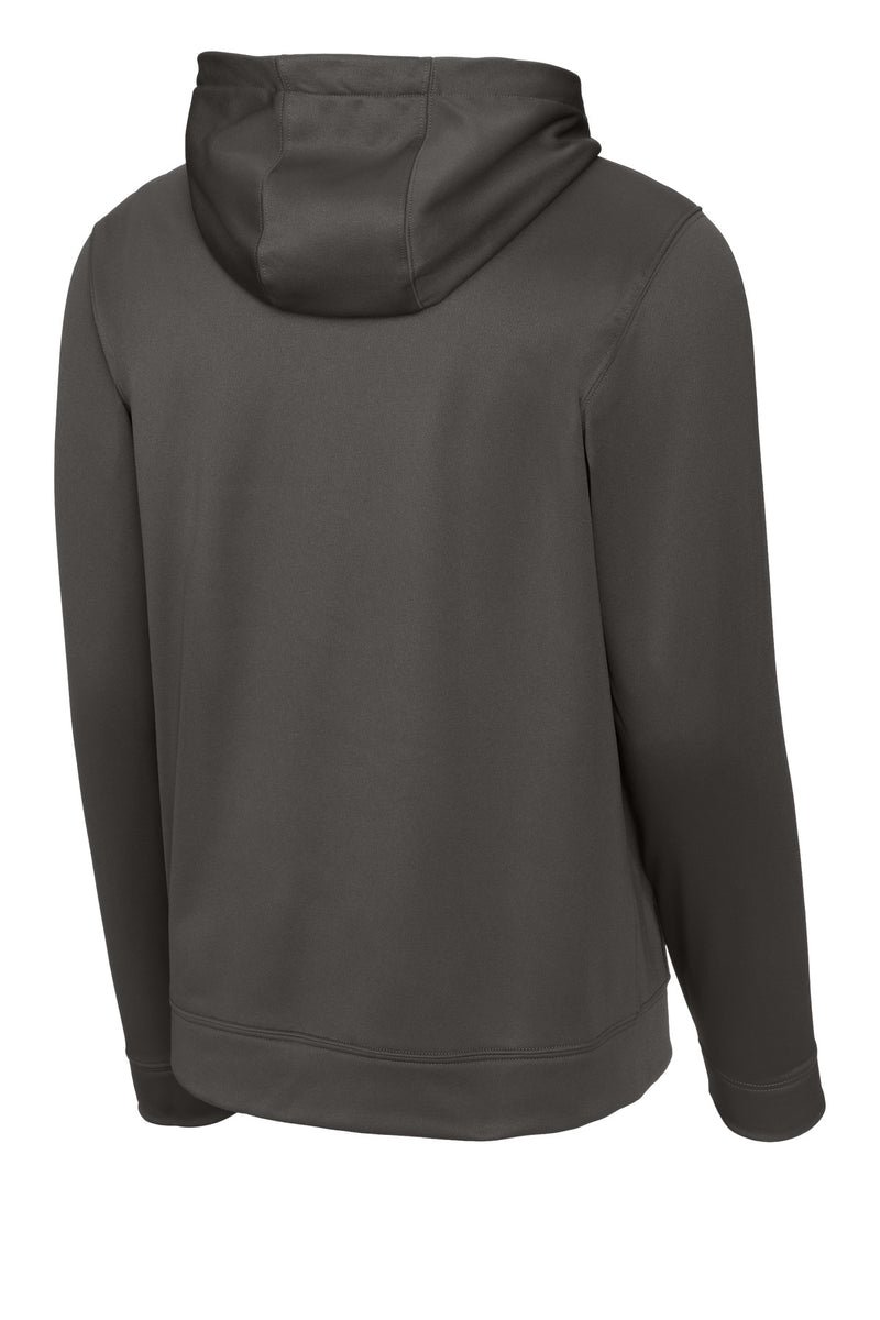 Sport-Tek Sport-Wick Fleece Hooded Pullover - Iron Grey