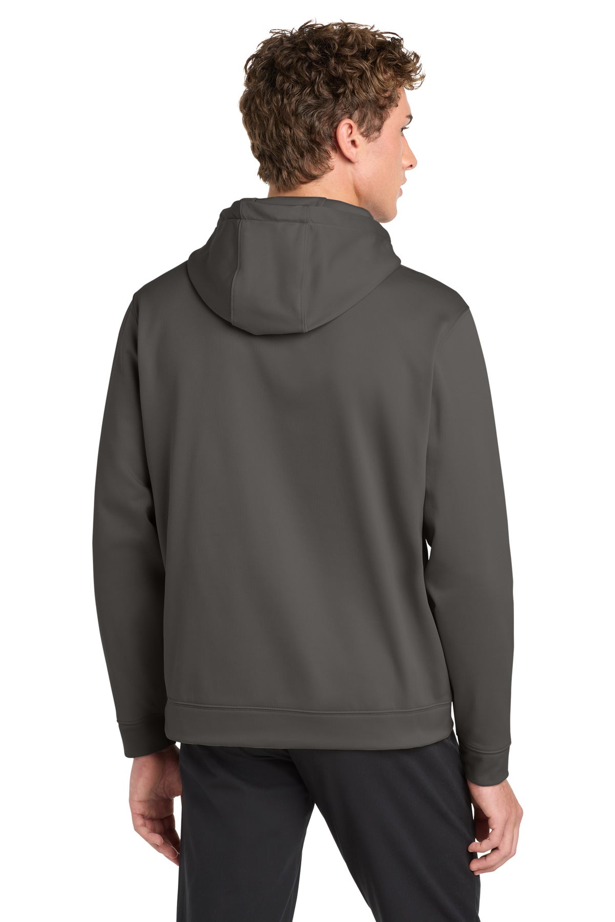Sport-Tek Sport-Wick Fleece Hooded Pullover - Iron Grey