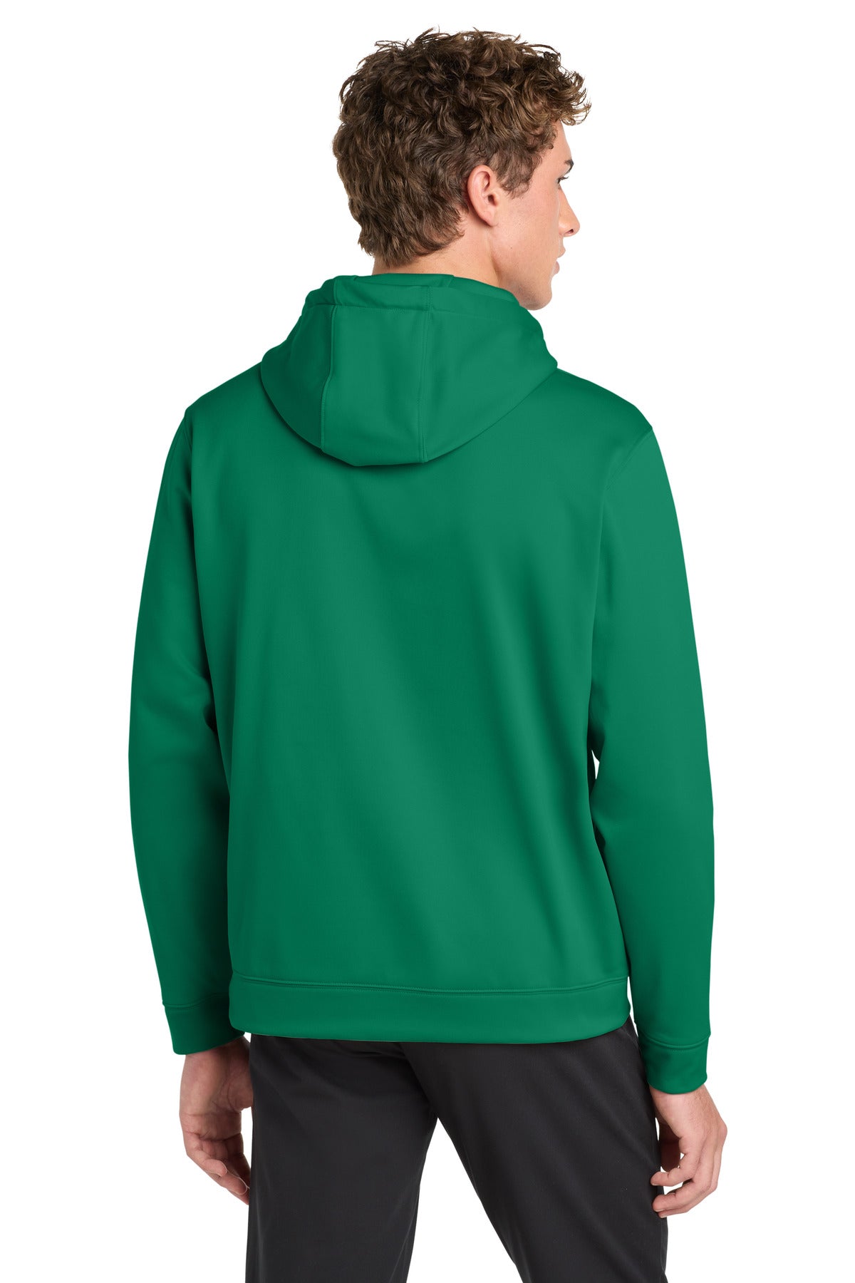 Sport-Tek Sport-Wick Fleece Hooded Pullover - Kelly Green