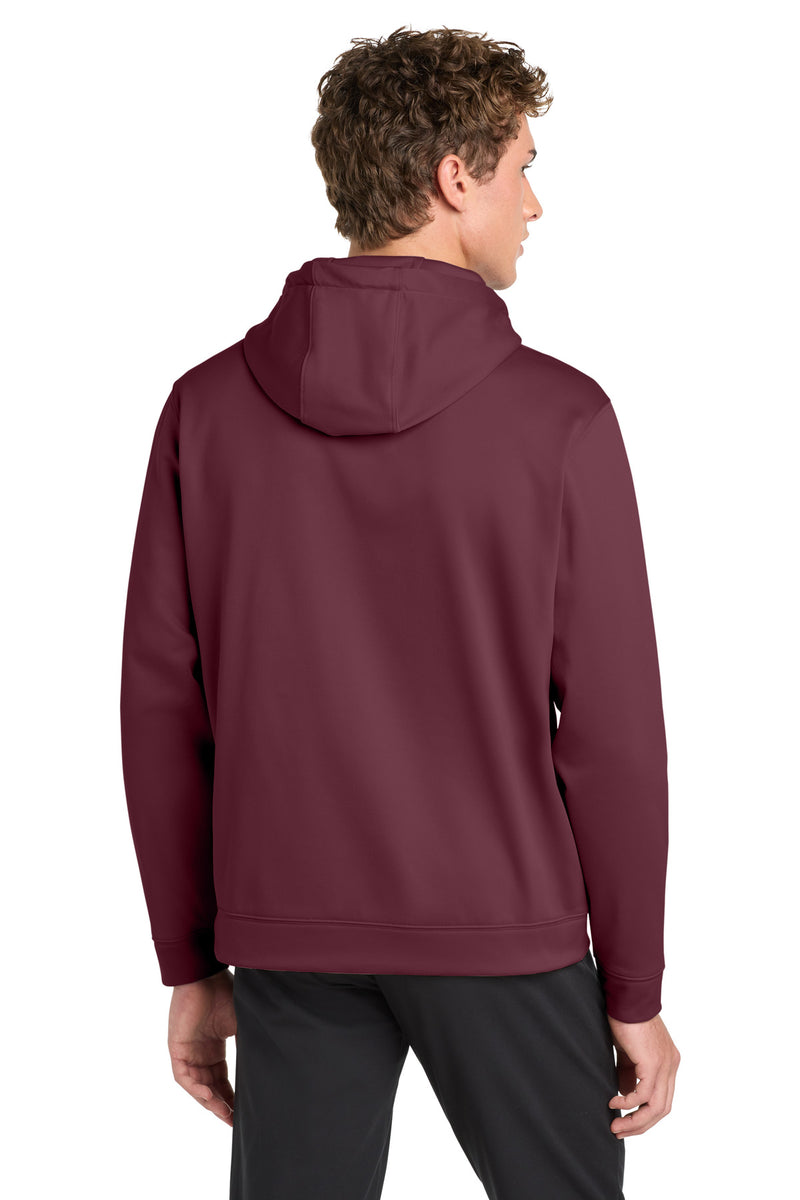 Sport-Tek Sport-Wick Fleece Hooded Pullover - Maroon