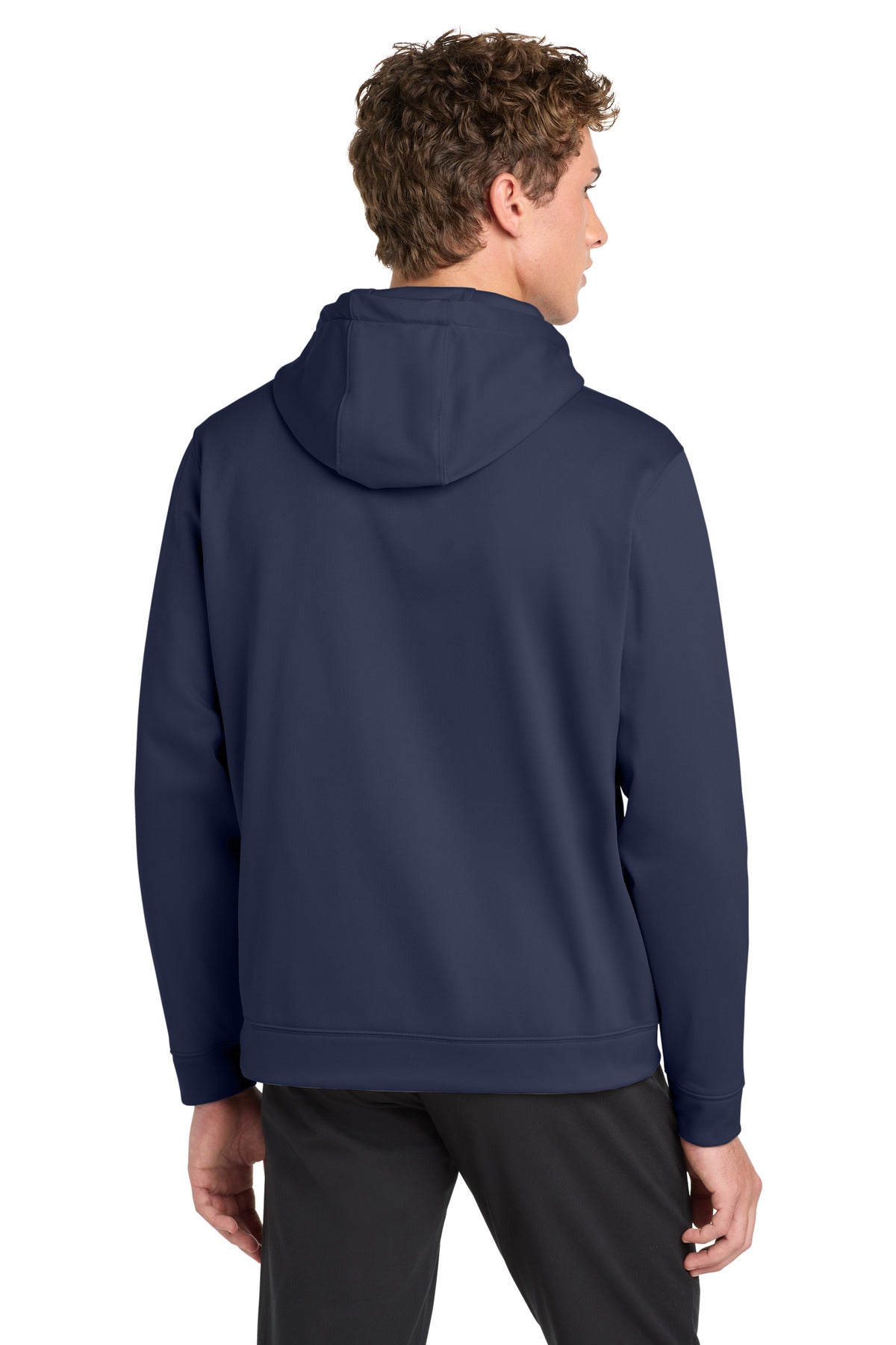 Sport-Tek Sport-Wick Fleece Hooded Pullover - Navy